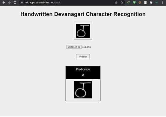 Devanagari handwritten character recognition project
